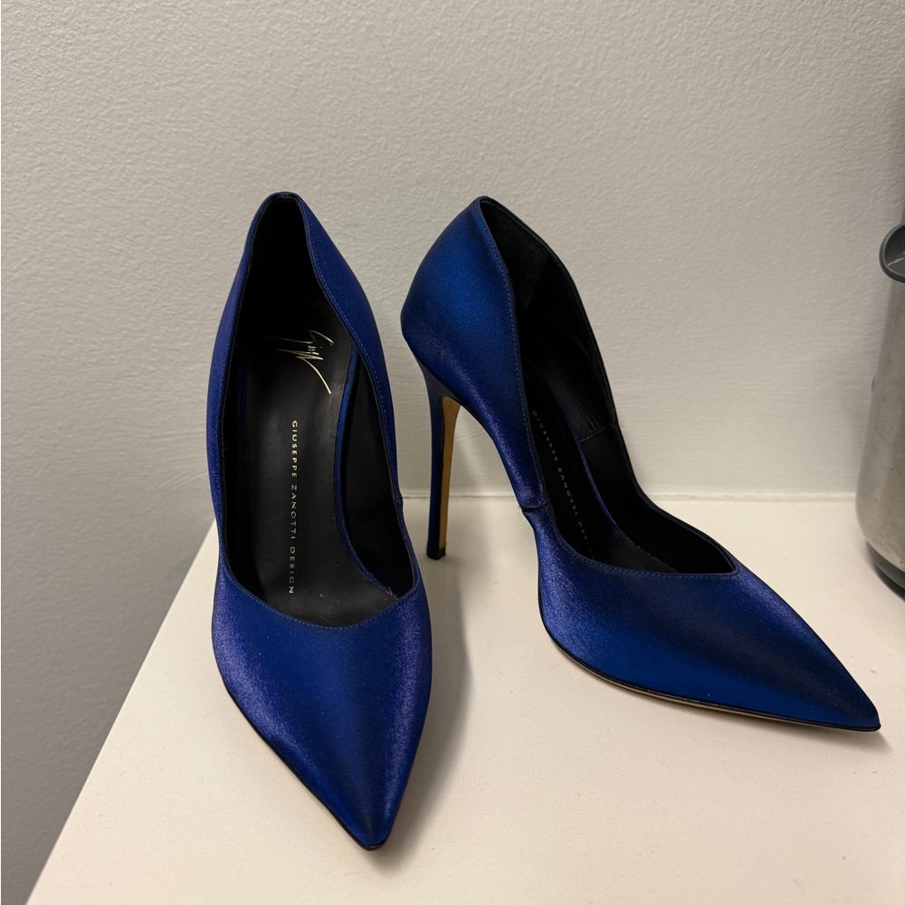Giuseppe Zanotti Blue Pumps 

Great condition worn twice